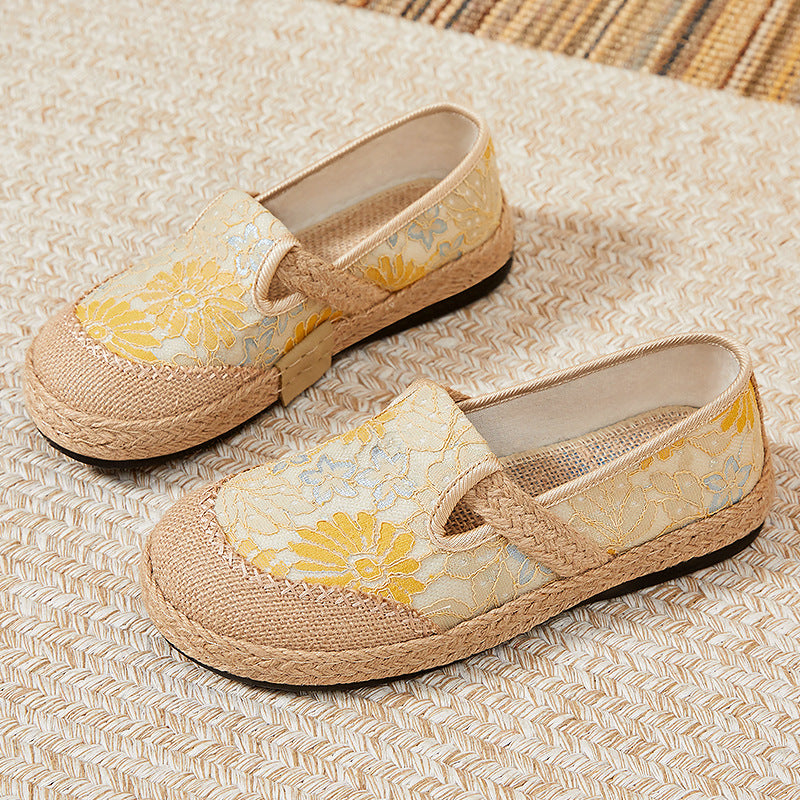 Dame Bekvemme og elegante Espadrillos med floralt mønster Stilla