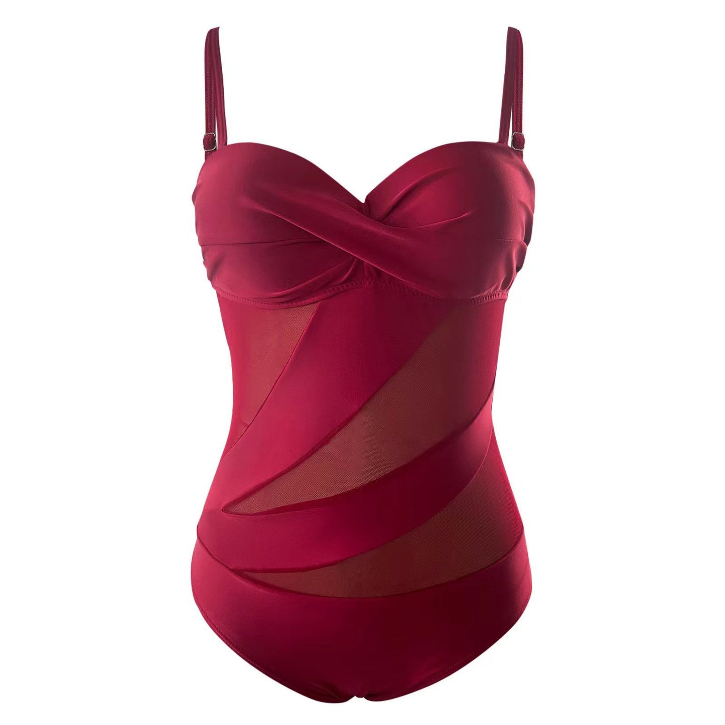 Dame Elegant Badedragt med Mode Design og støttende stropper Stilla