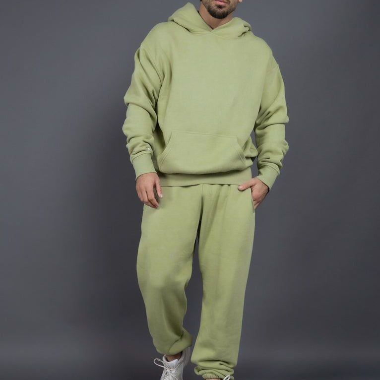 Herrer Behagelig Hoodie og Joggingbukser Sæt Stilla