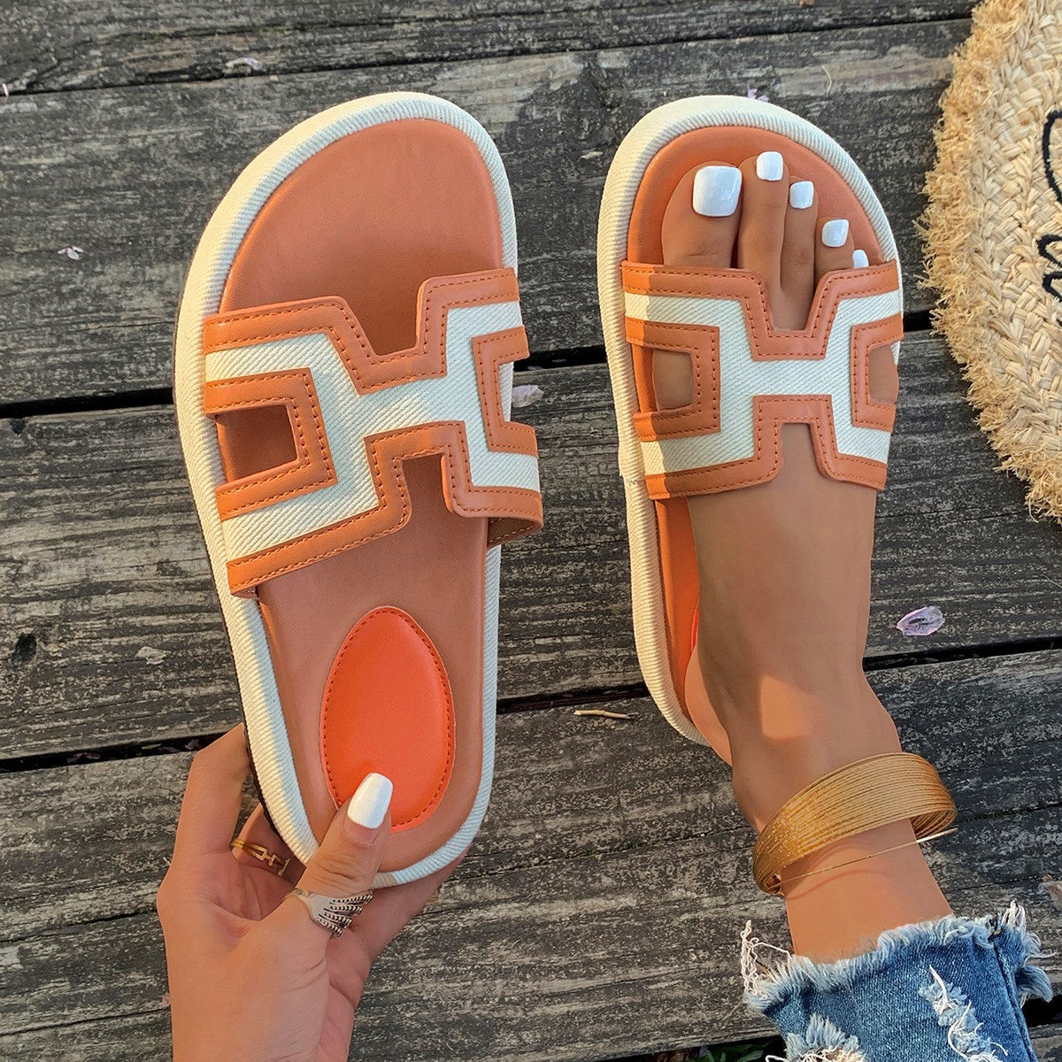 Dame Behagelige Tådelte Pantofler med moderne design og ergonomisk fodseng Stilla