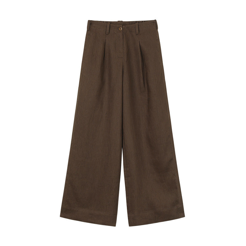 Dame brede Dress Pants i elegant stil Stilla