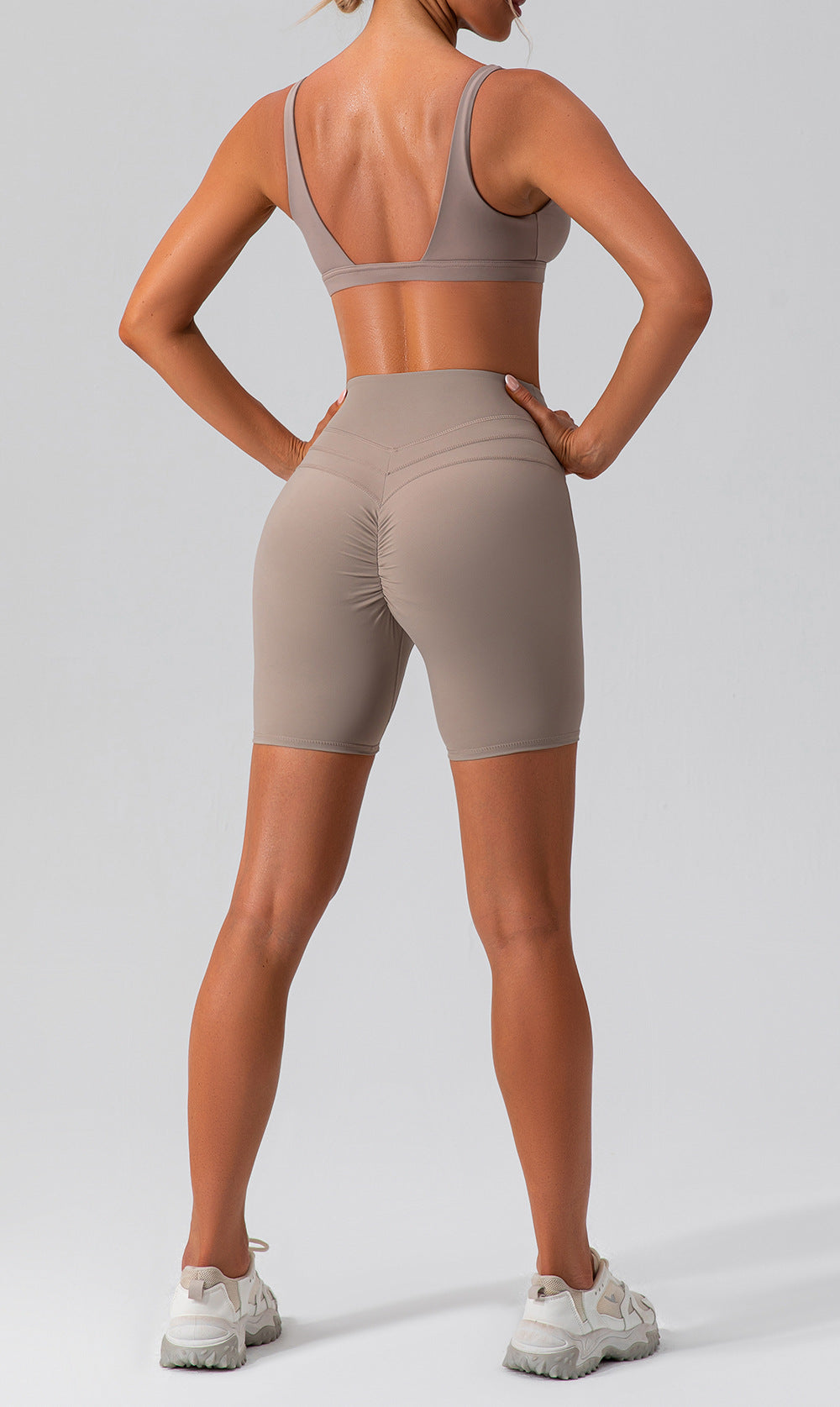 Stilla | Nude Feel Yoga Pants Hip Lift, Belly Shaping, Slim Fit Fitness Bukser Til Kvinder