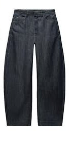 Dame Denim Blazer i elegant snit med dekorative knapdetaljer og praktiske lommer Stilla