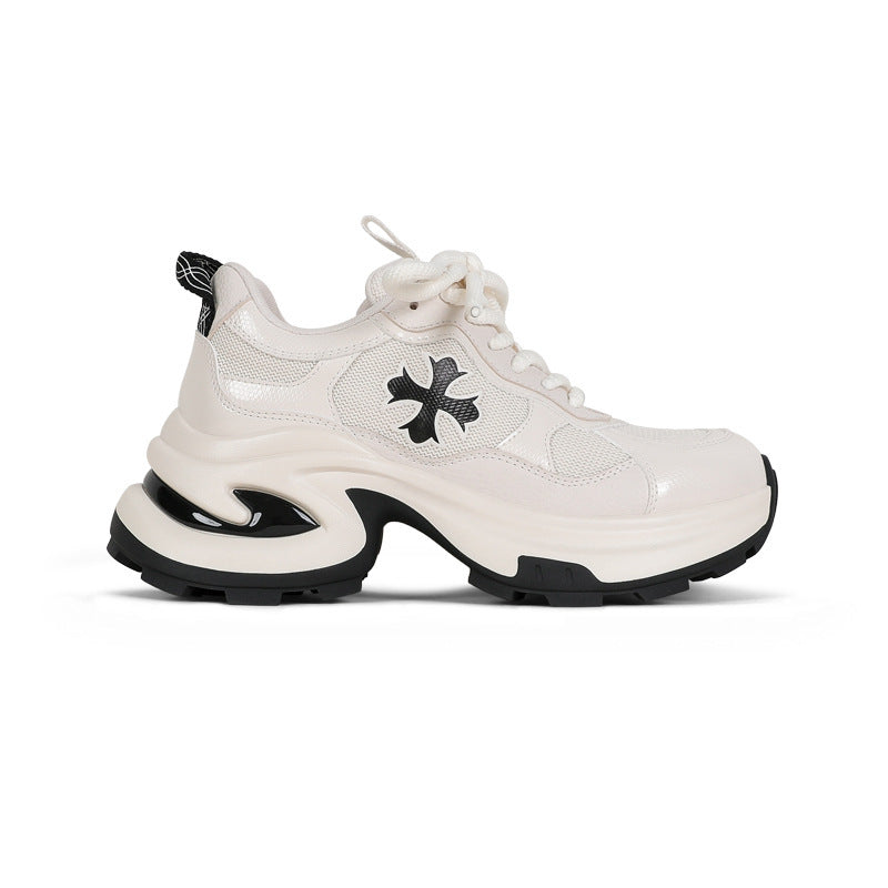Herren Stilfulde Chunky Sole Sport Sneakers Stilla