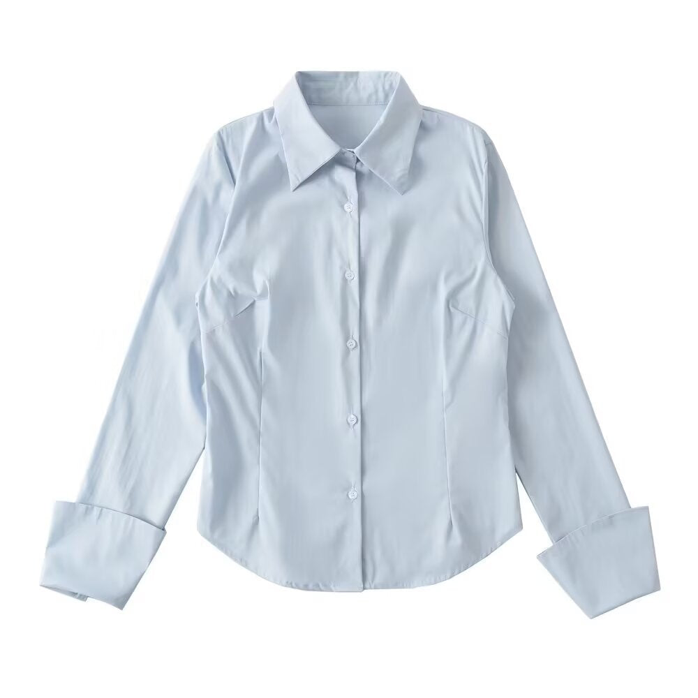 Dame elegant bluse med raffinerede detaljer og smidigt materiale Stilla