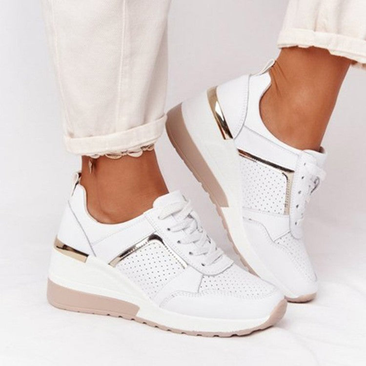 Damer Sporty High-Top Sneakers med åndbart overmateriale og dæmpende sål Stilla