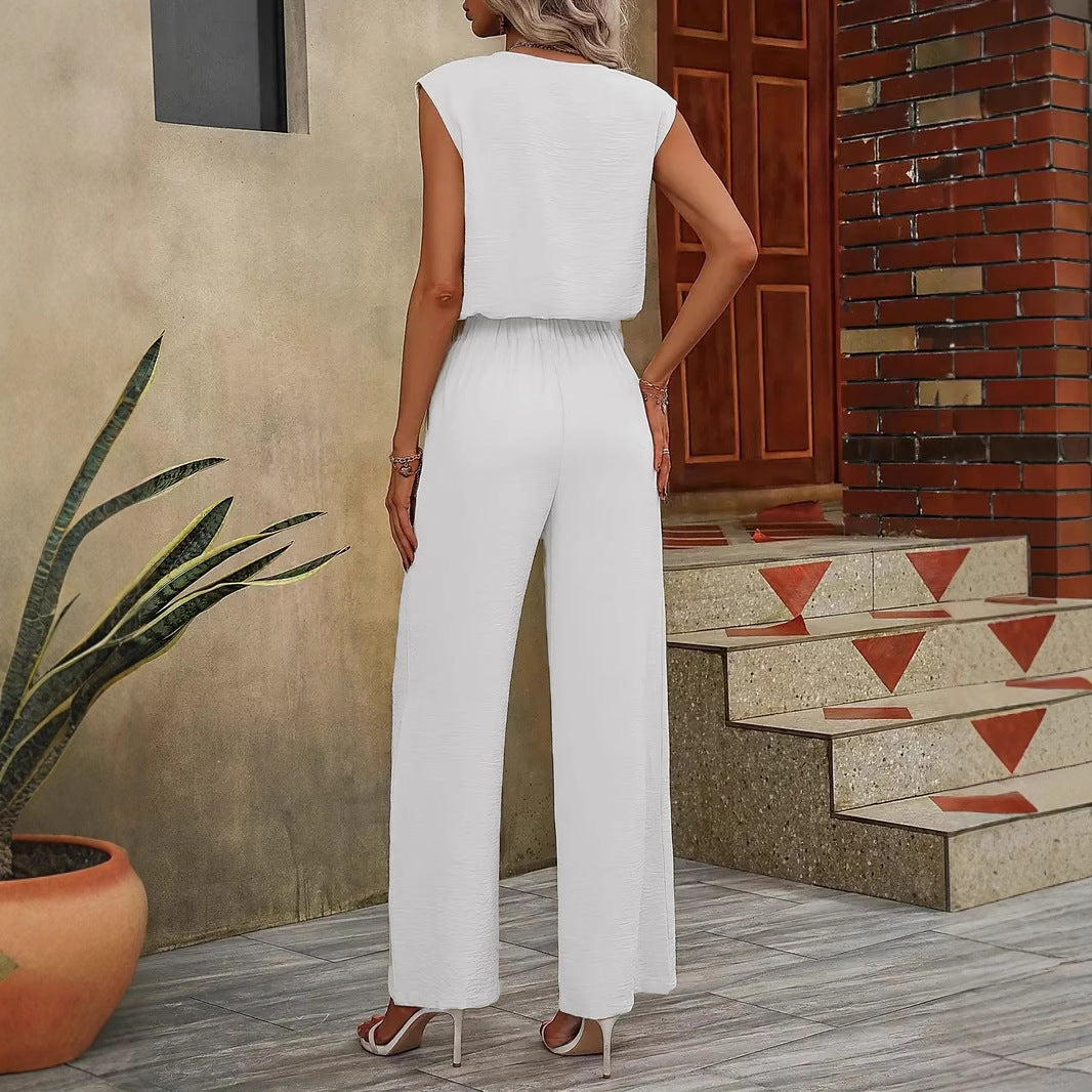 Damer V-udskæring Bund-Tie-Overalls Stilla
