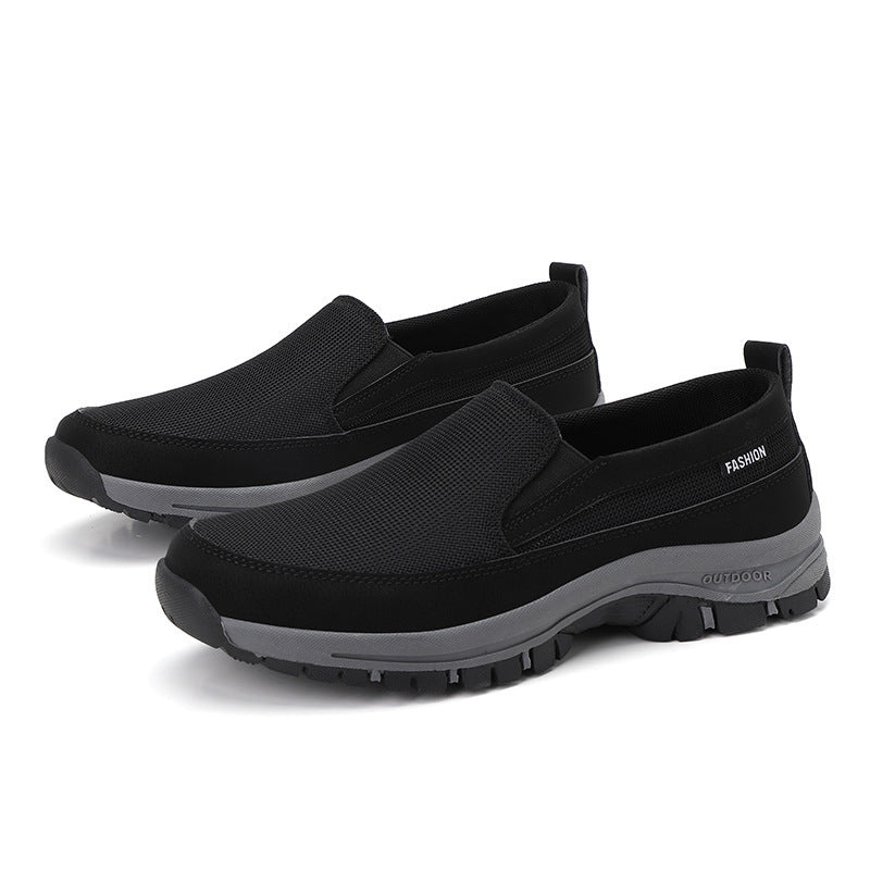 Herrer Slip-On Outdoor Sneakers med forbedret traction Stilla