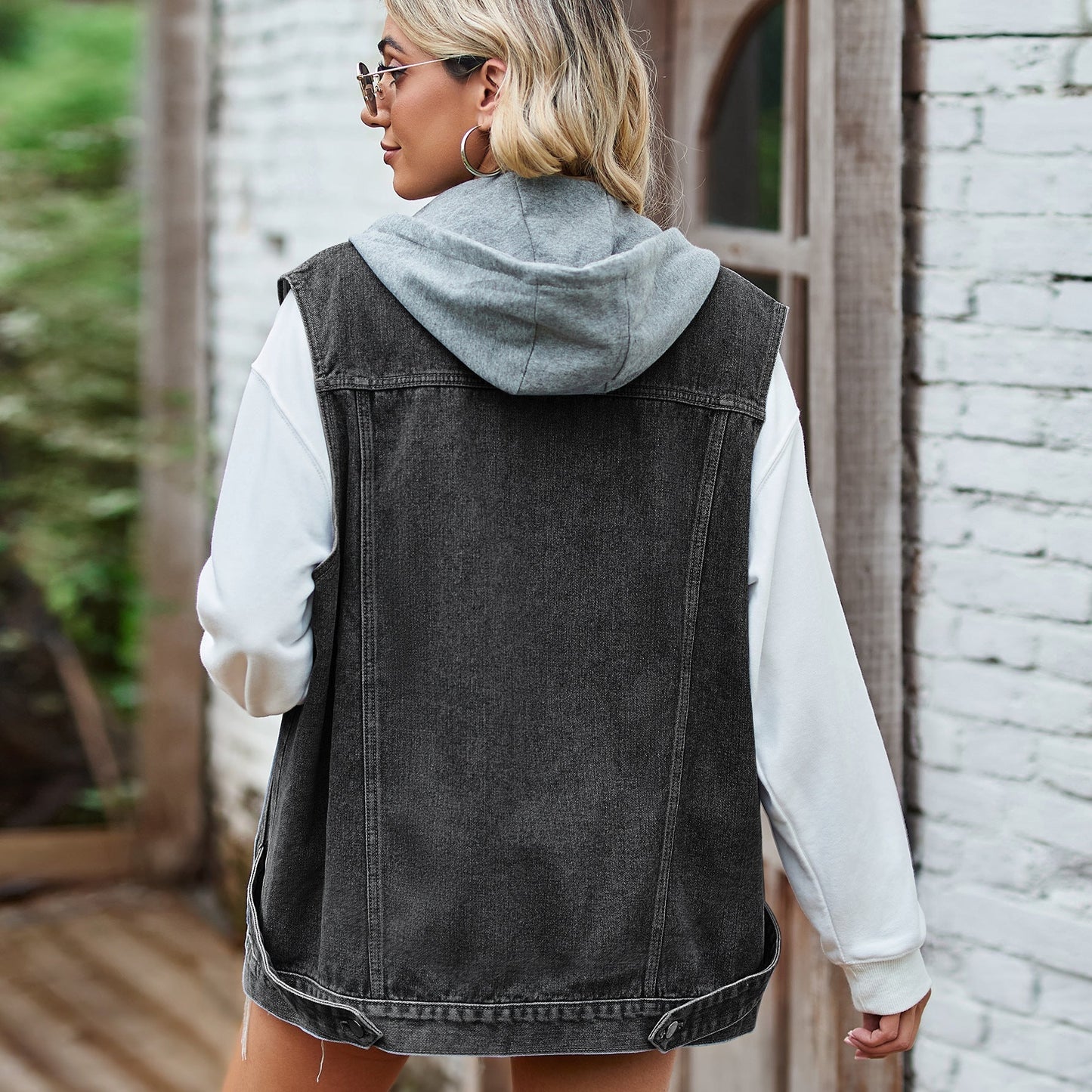 Stilla | Denim Kvindevest Bomuld Afslappet og Trendy