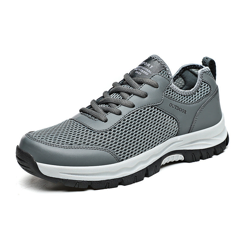 Herre Åndbare Outdoor Trail Sneakers Stilla