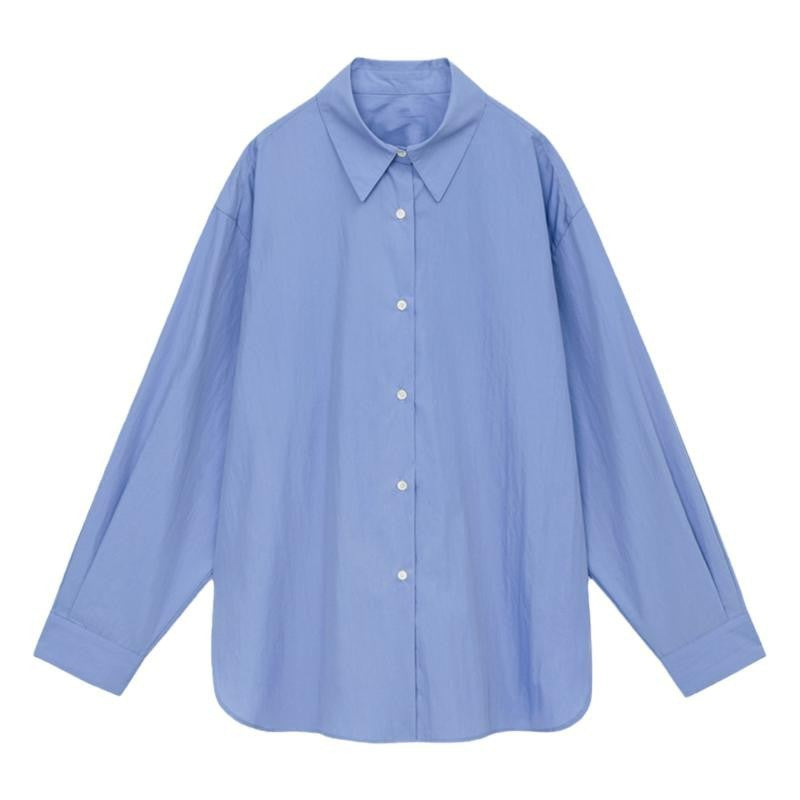 Dame afslappet oversized skjorte med elegant snit og stilfulde detaljer Stilla