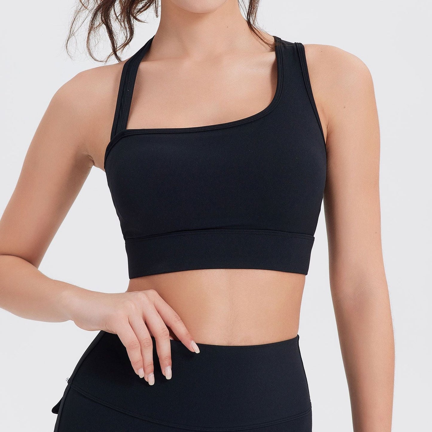 Stilla | Lycra Yoga Vest Nude Feel Beauty Back Sports Undertøj Til Kvinder