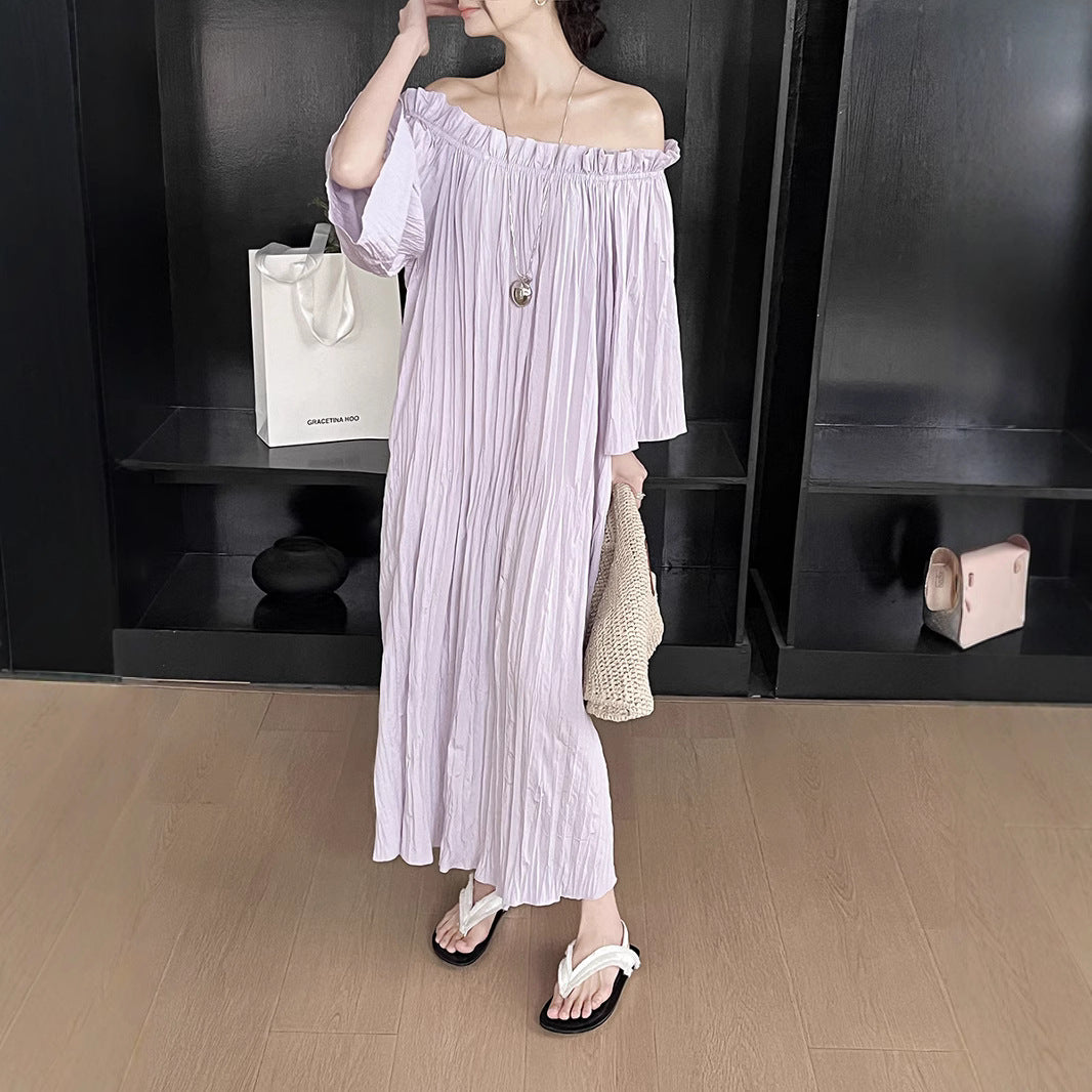 Dame løst skåret jumpsuit med elastisk bånd Stilla