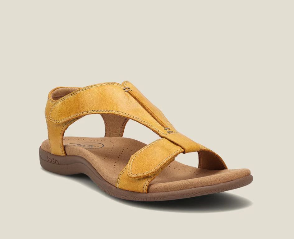Dame fritidssandaler med justerbare remme og ergonomisk fodseng Stilla