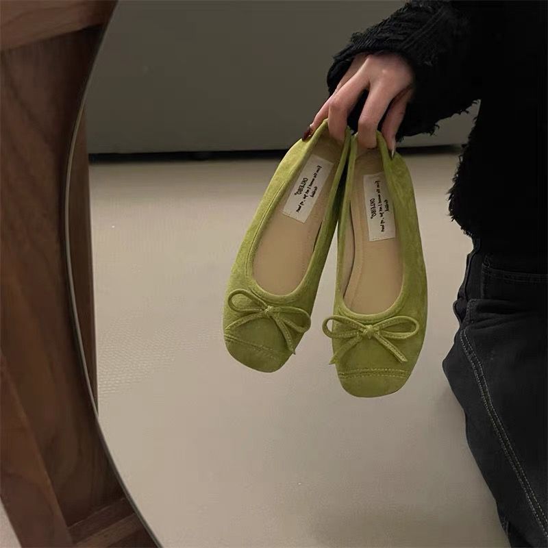 Dame Wildschindsko Bue Detalje Ballet Flats Stilla