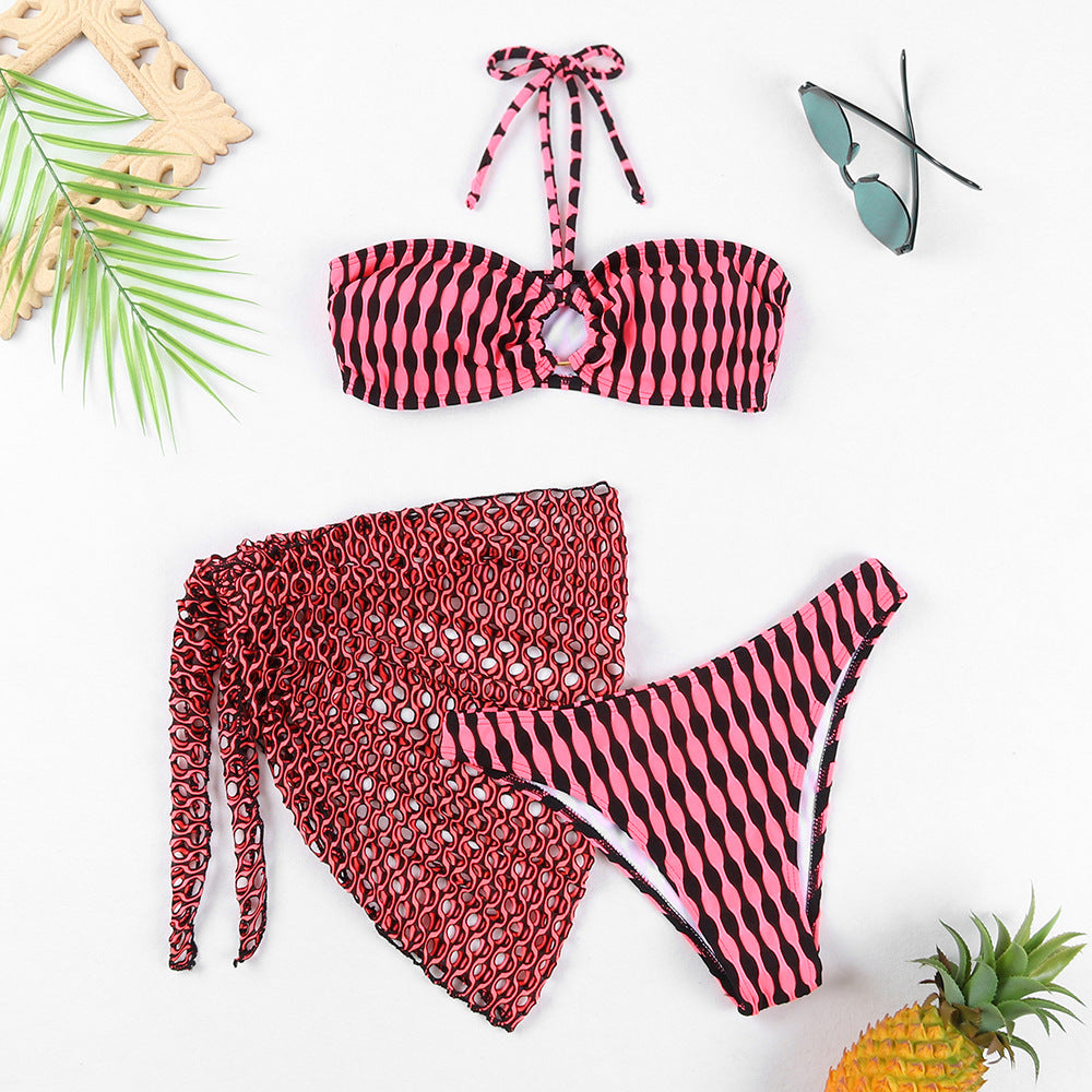 Dame Bikini-Sæt med trendy knude detalje og kvalitetsstof Stilla