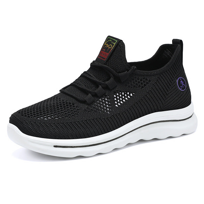 Dame Fitness Sneakers med åndbar overfladestruktur og dæmpende sålprofil Stilla