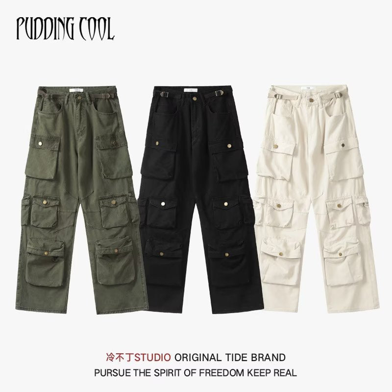 Stilla | Multi-pocket Loose Cargo Bukser