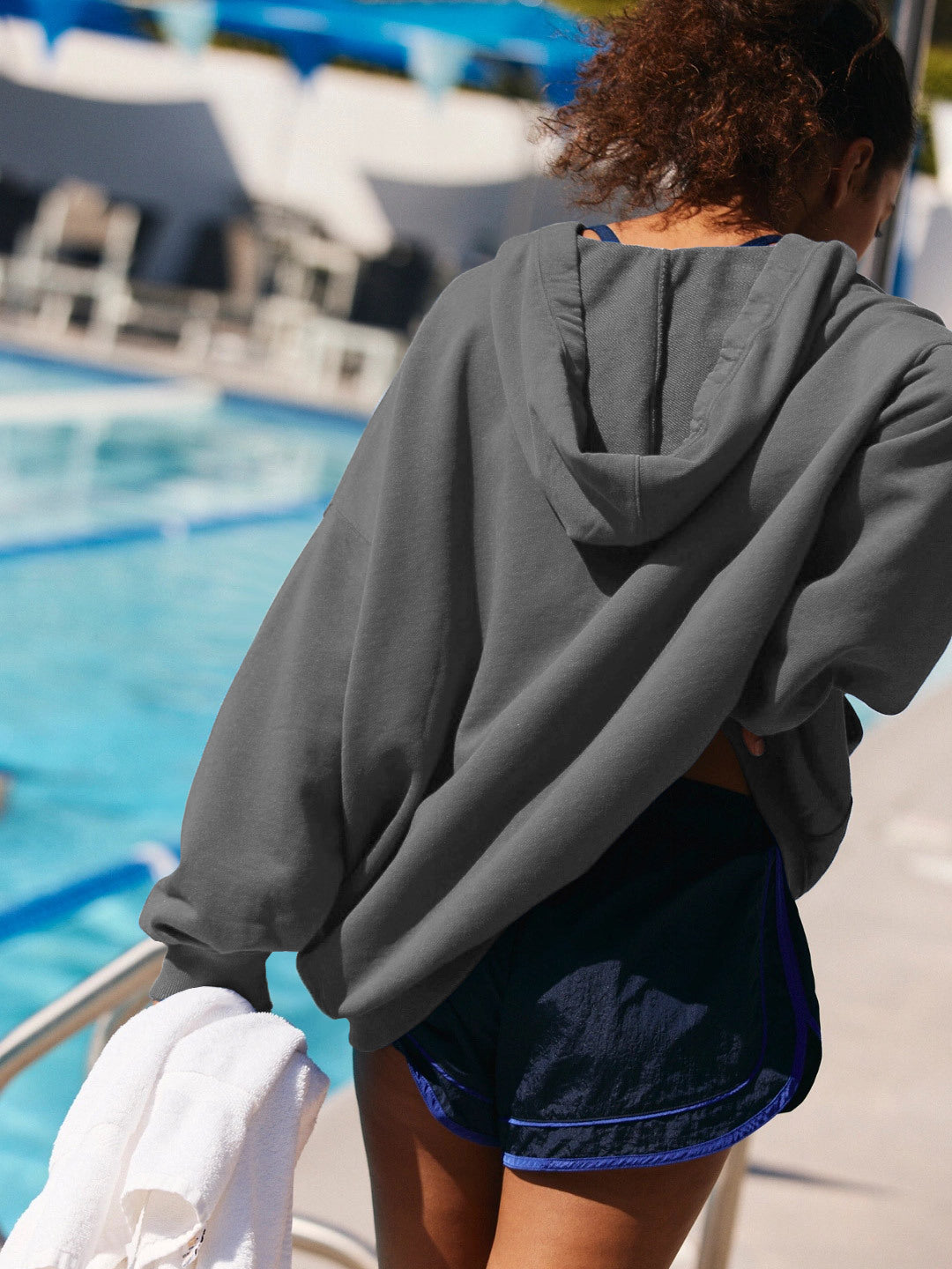 Damer Komfortabel Oversized Sweater med legende detaljer Stilla