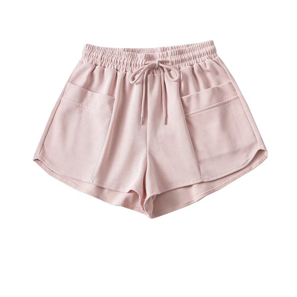 Dame afslappede fritidsbukser med elastisk talje og praktiske lommer Stilla