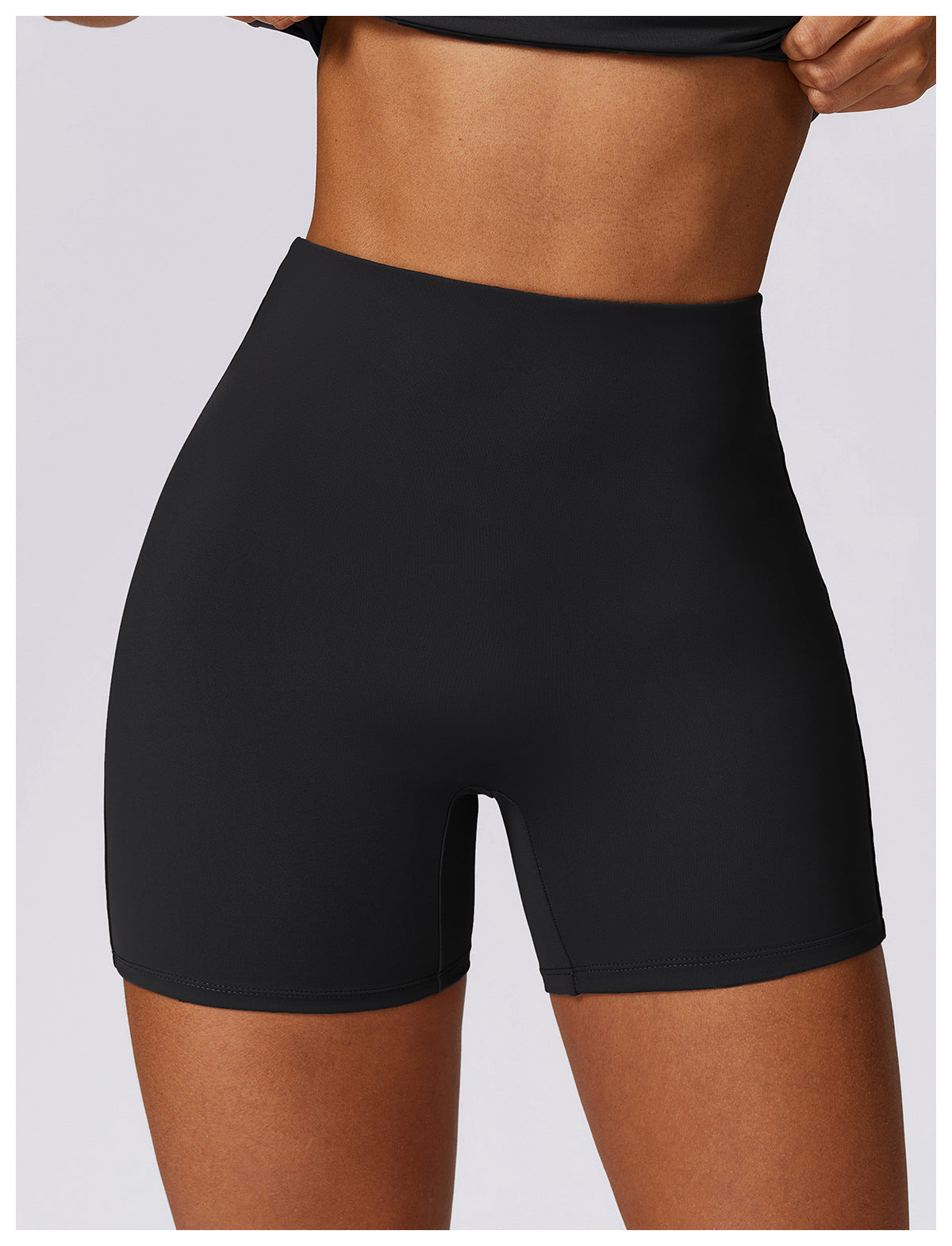Stilla | Talje Hofte Hæv Yoga Shorts Kvinder Slim Fit Løbe Shorts, Mave Kontraherende Fitness Bukser