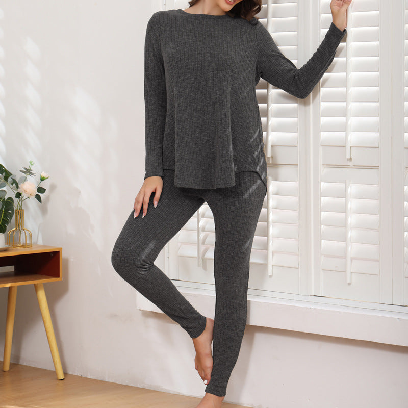 Dame Loungewear Sæt med overdimensioneret top og smalle leggings Stilla