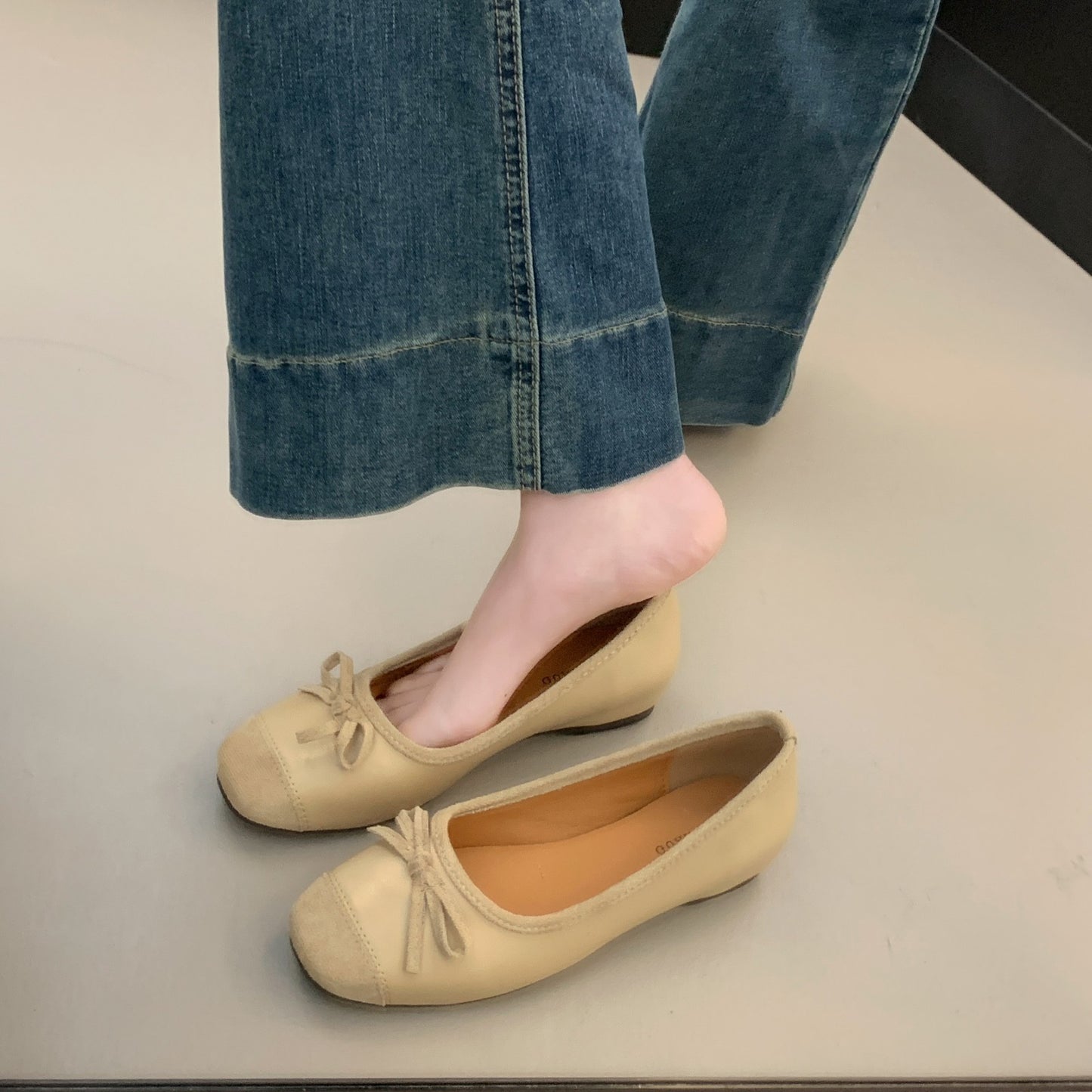 Femme Elegante Ballerina Sko Stilla