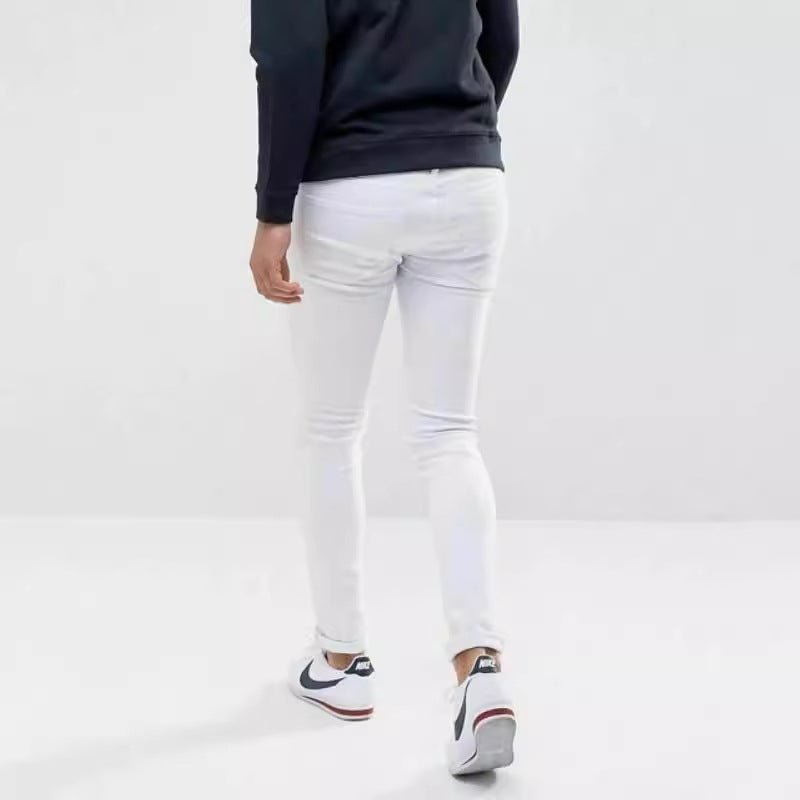 Herrer Slim Fit Jeans med komfortabelt strækmateriale og trendy design Stilla