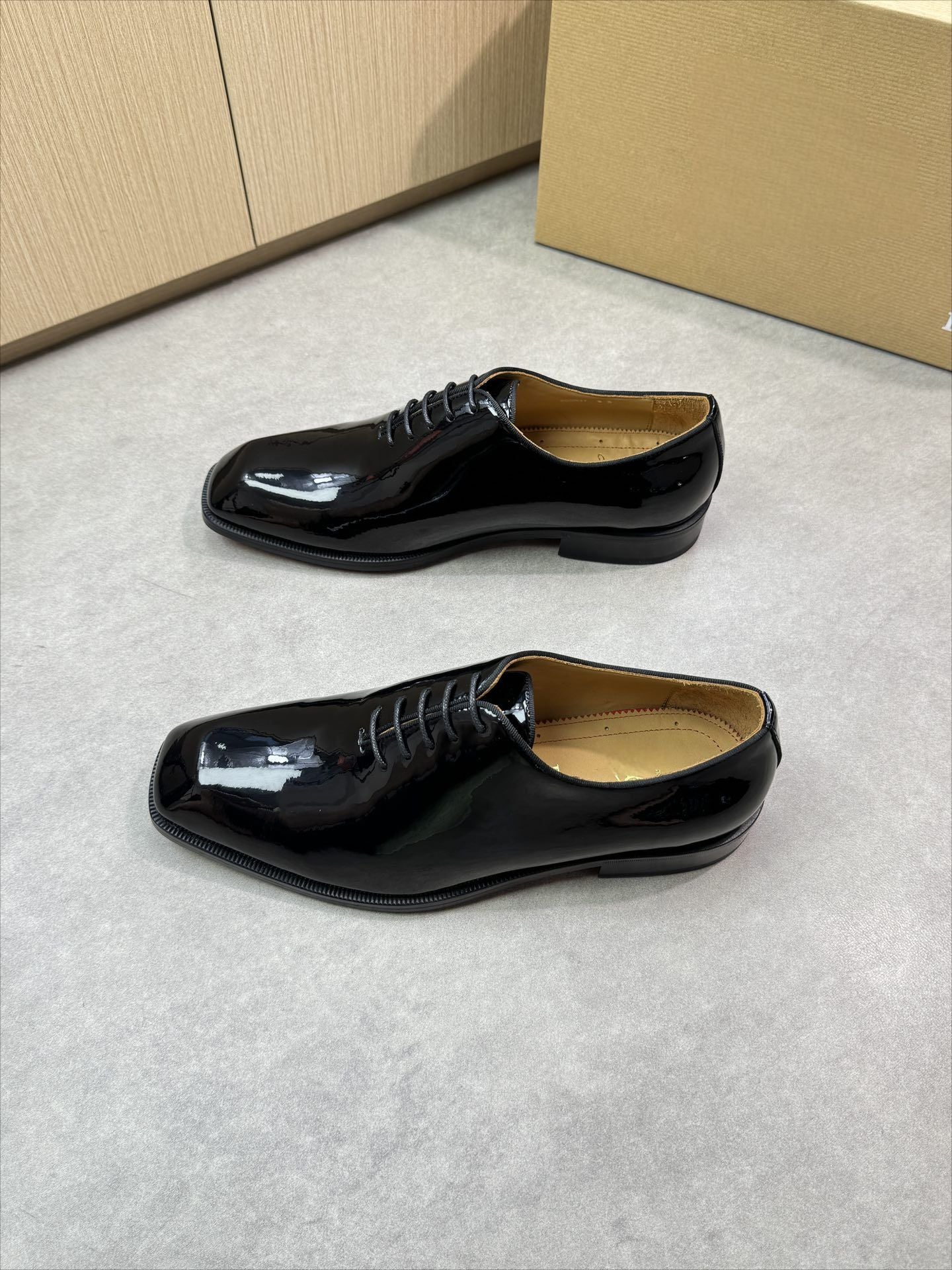 Herre polerede Dress Oxfords Stilla