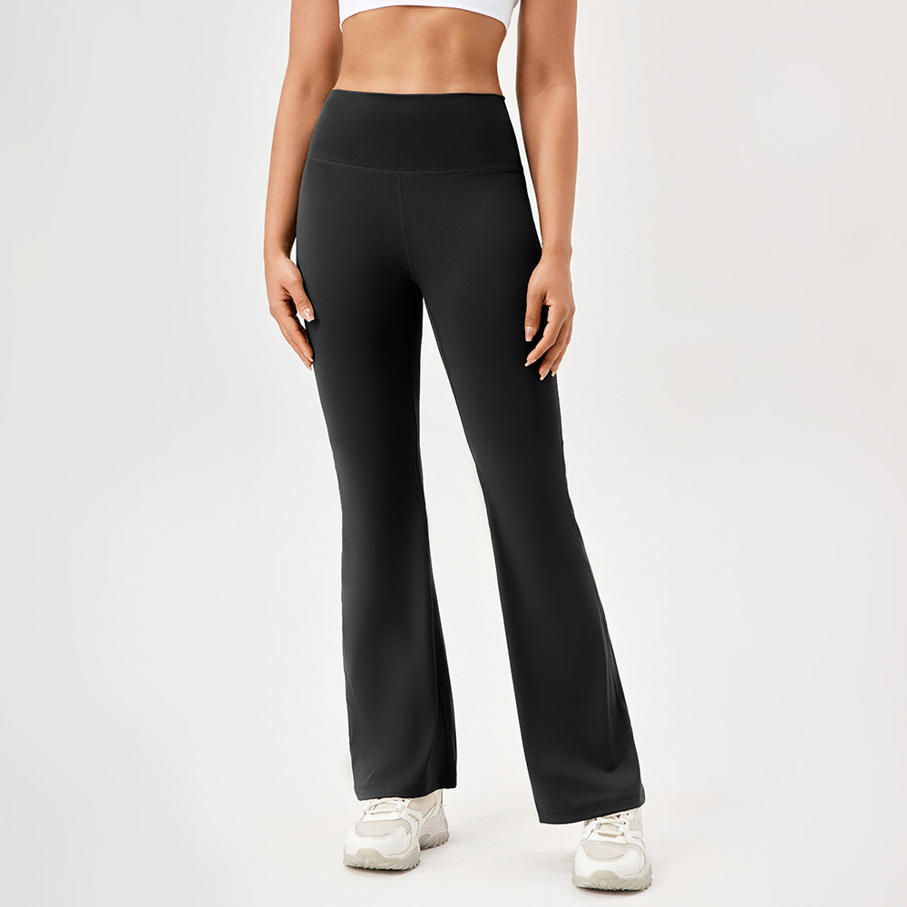Dame Flared Sport-Leggings med høj talje og åndbare egenskaber Stilla