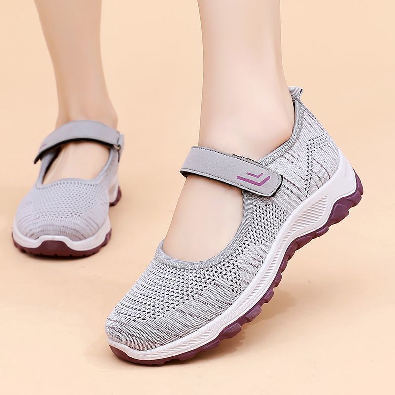 Femme åndbare Mary Jane Sneakers Stilla