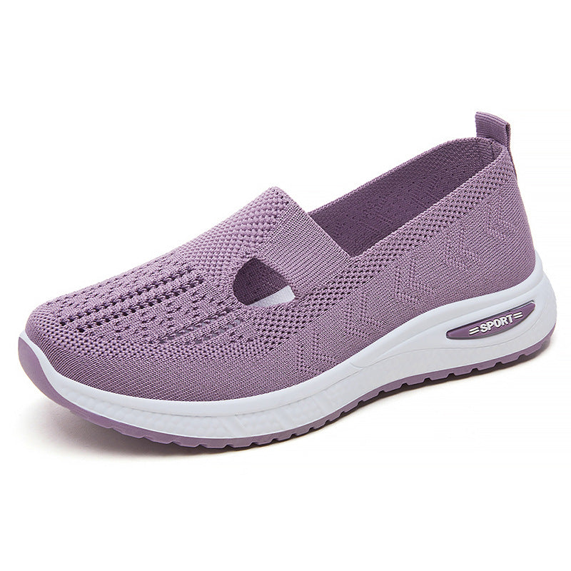 Dame Lettere Slip-On Sportssko med åndbart overmateriale og skridsikker sål Stilla