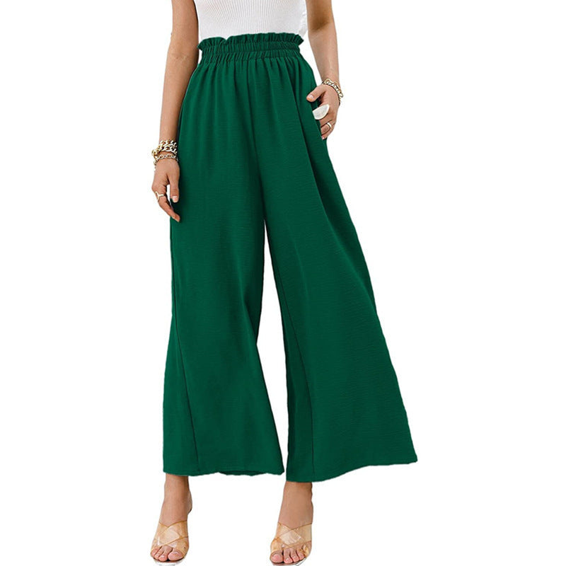 Dame Bredbenet Culotte med elastisk Bund Stilla