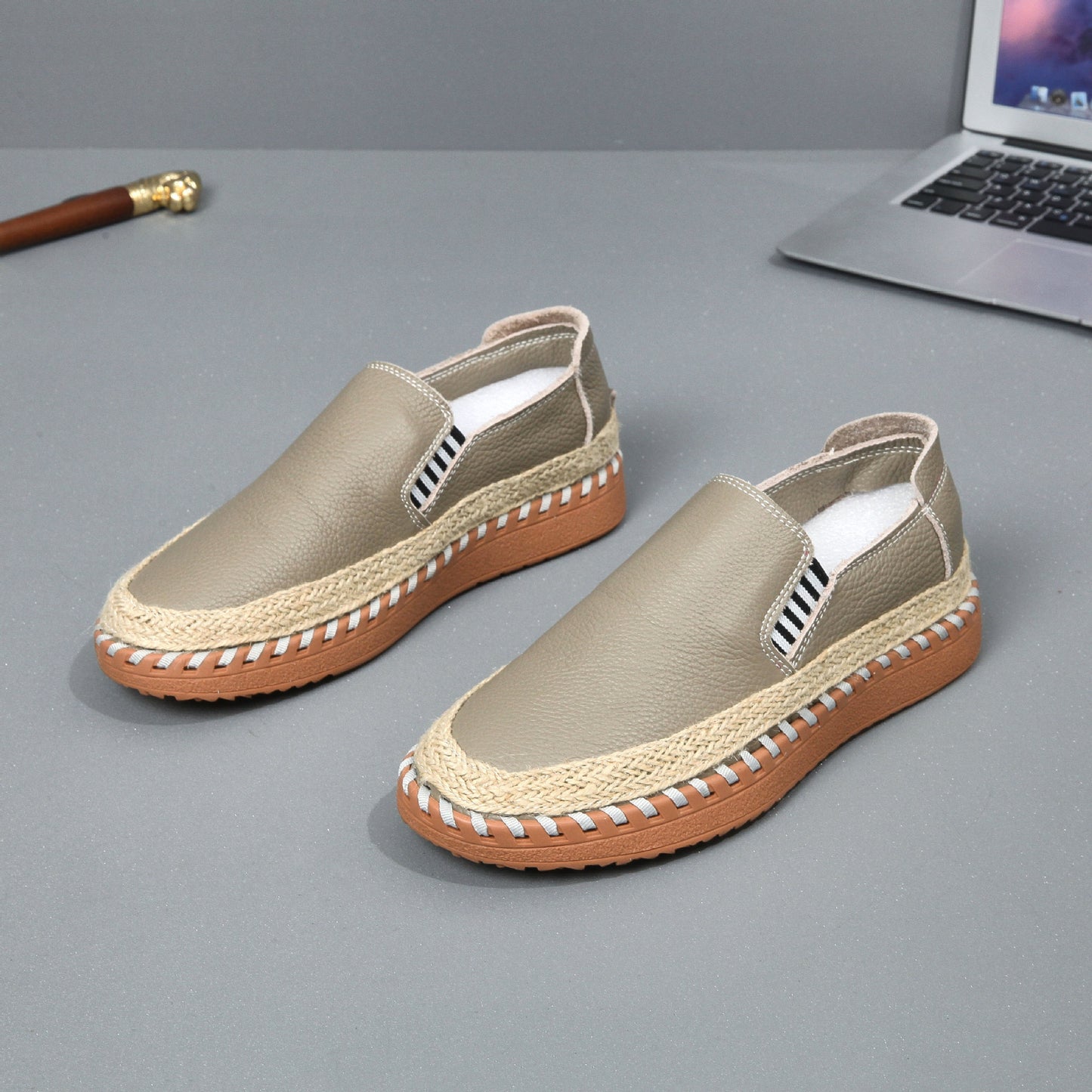 Herre Fritids Slipper Stilla