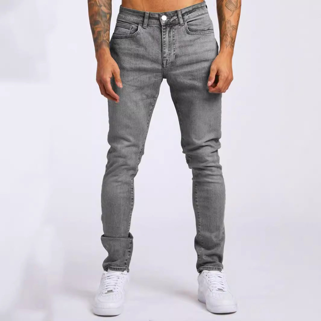 Herrer Slim Fit Jeans i moderne og kropsnær design Stilla