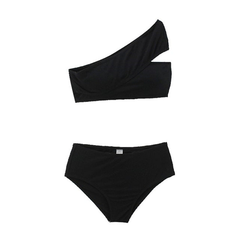 Dame jumpsuit-badebukser med asymmetrisk snit og fashionable cut-outs Stilla