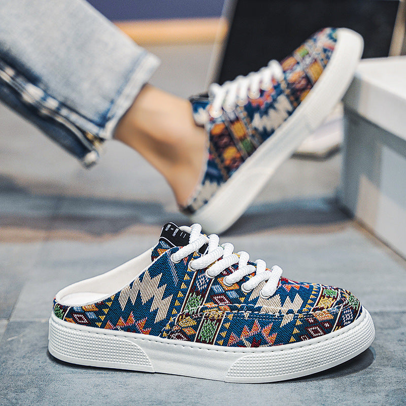 Femme Fritid Tryk Slip-On Sportssko Stilla