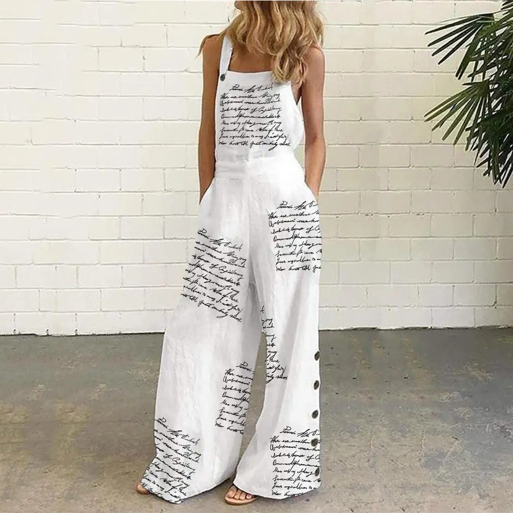Dame Fritid Maxi Jumpsuit Stilla