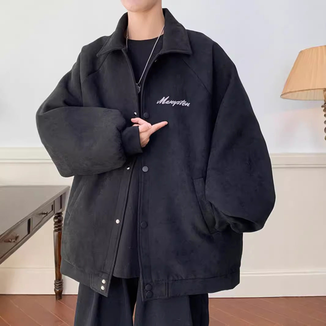 Dame oversized quiltet jakke i vævet trykt materiale med moderne design Stilla