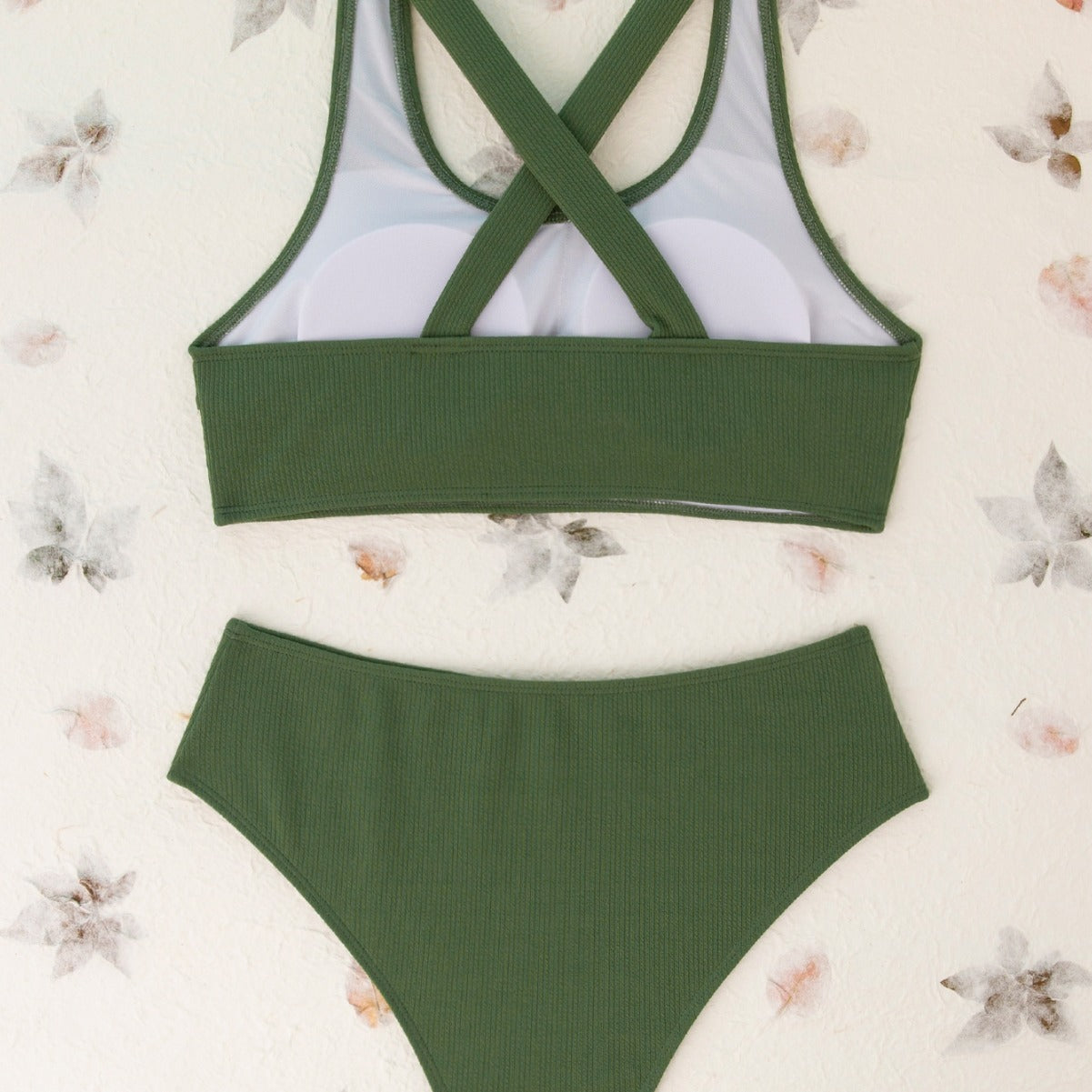Dame Sport-Bikini med cross-design og behagelig pasform Stilla