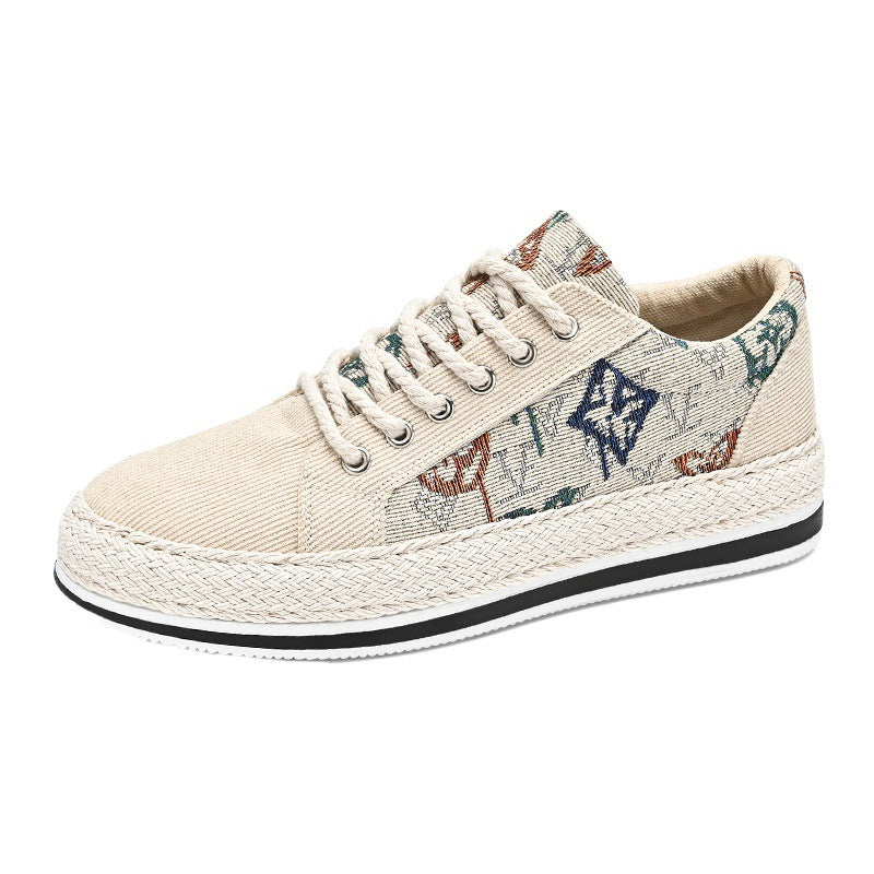 Dame Fritid Espadrille Sneakers med dekorativt Charm-detalje Stilla