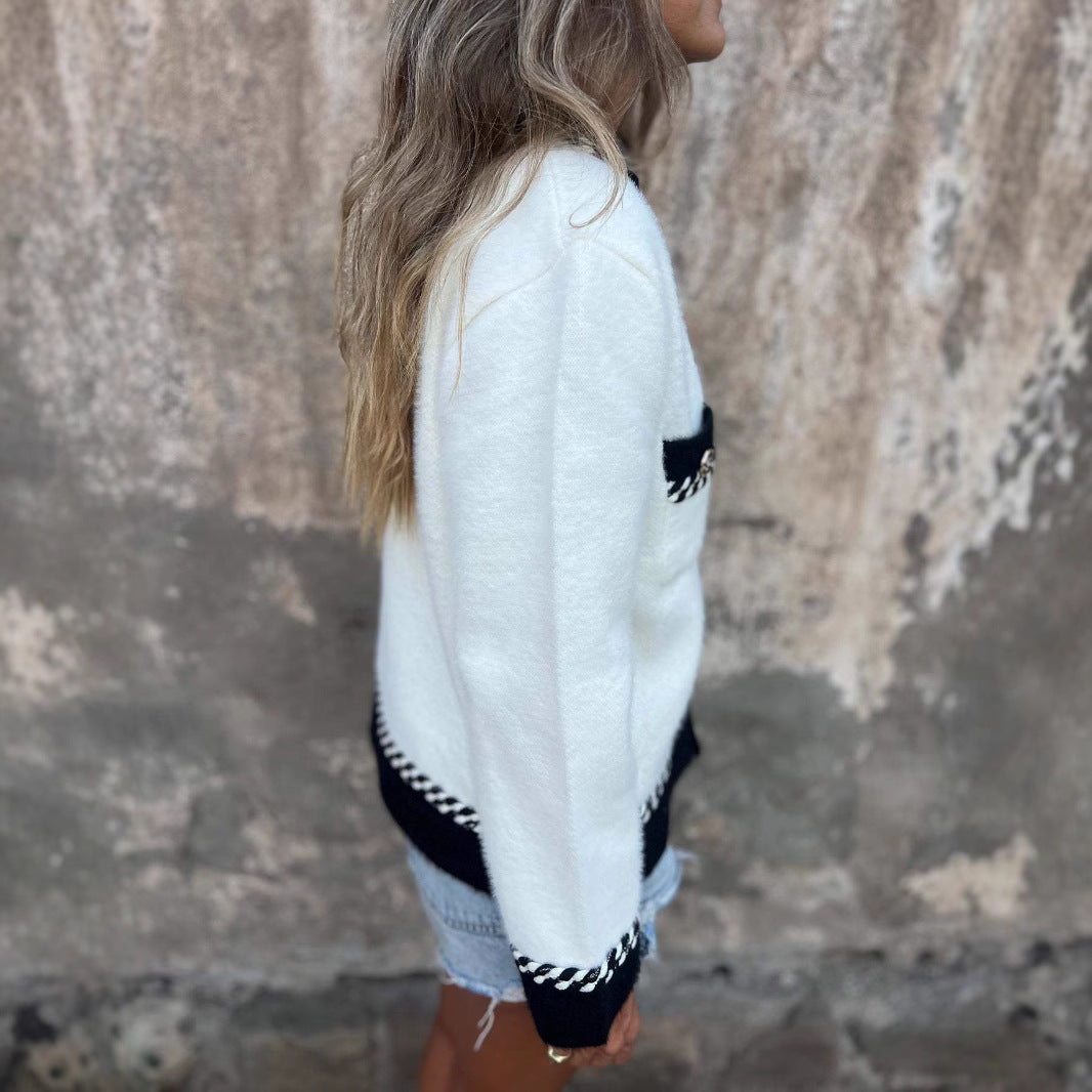 Femme Cozy Oversized Cardigan Sweatshirt Stilla