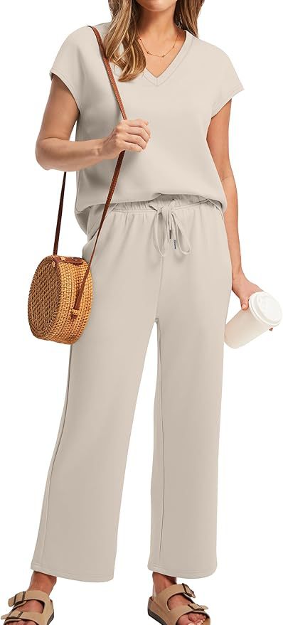 Dame afslappet jumpsuit med bredt ben Stilla