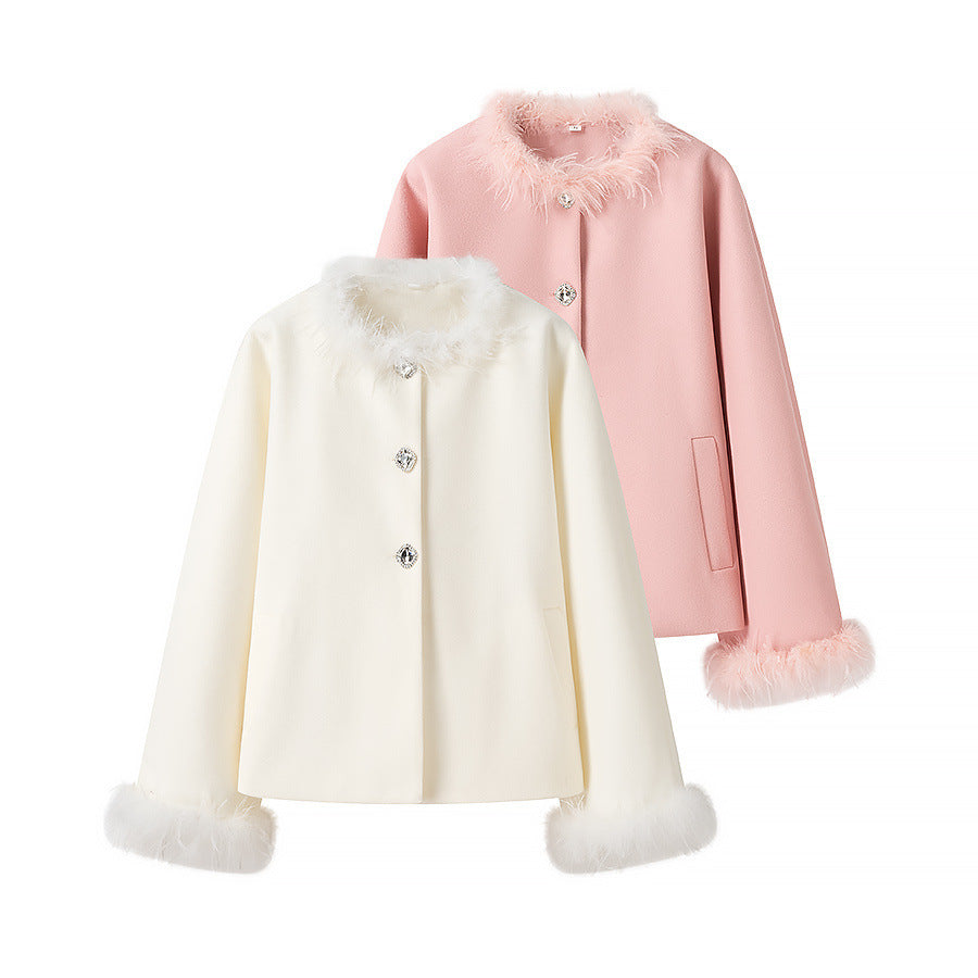 Stilla | Varm Uld Strik Cardigan Frakke