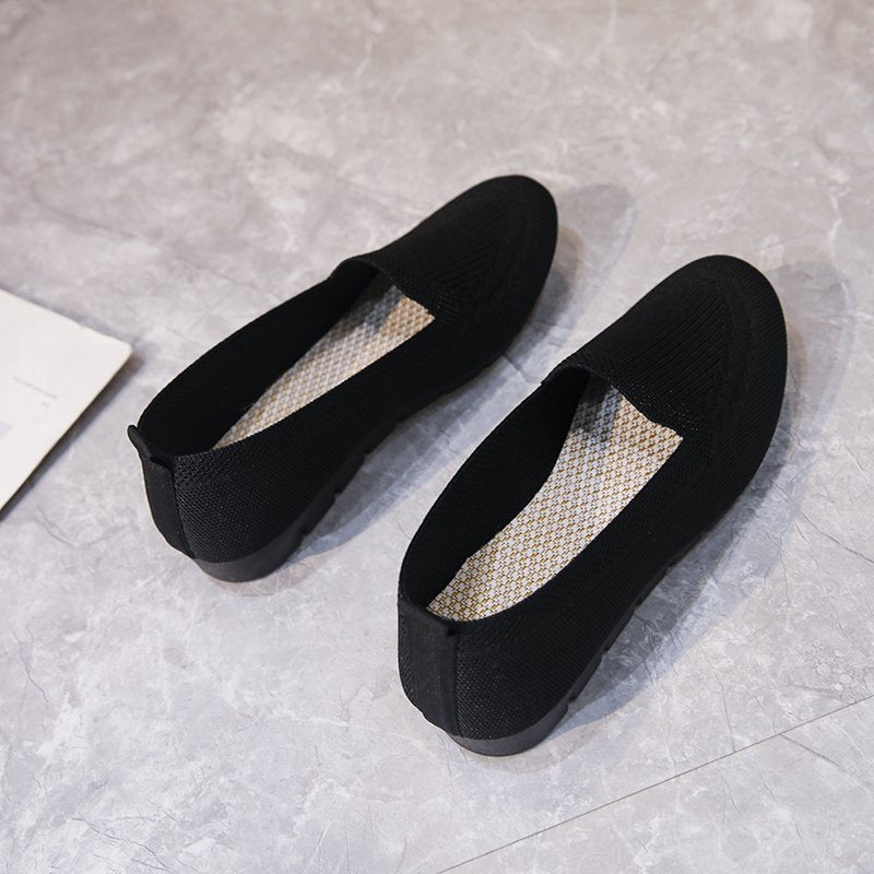 Dame elastiske Slippers med åndbart overmateriale Stilla