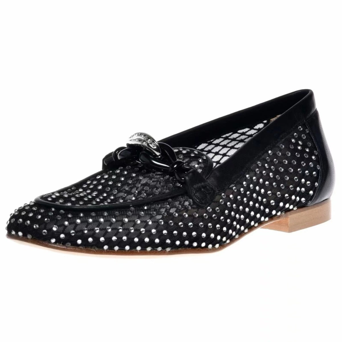 Femme Dekorerede Sutsko med Rhinestone-detaljer Stilla