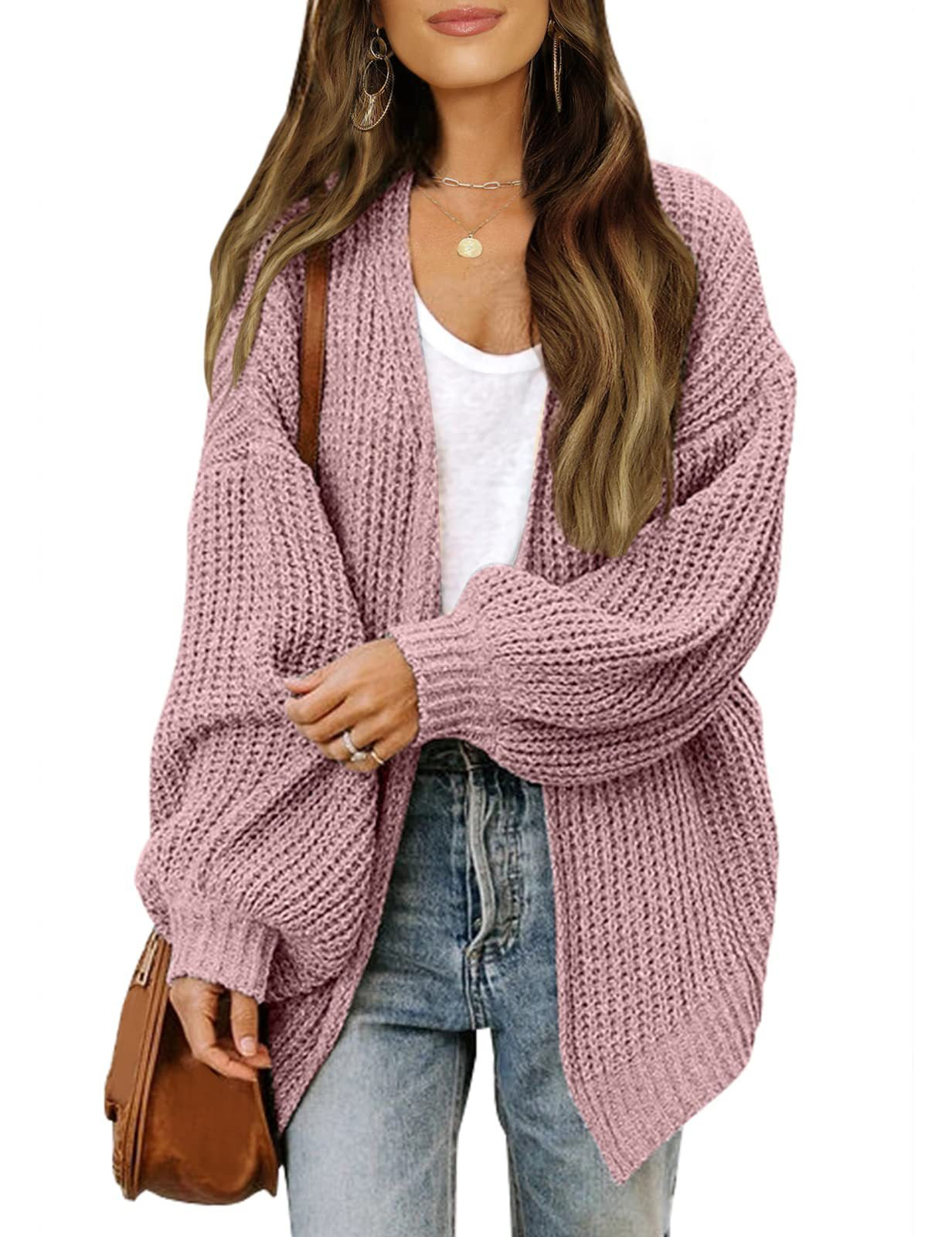 Femme Oversized Chunky Strikjakke Stilla