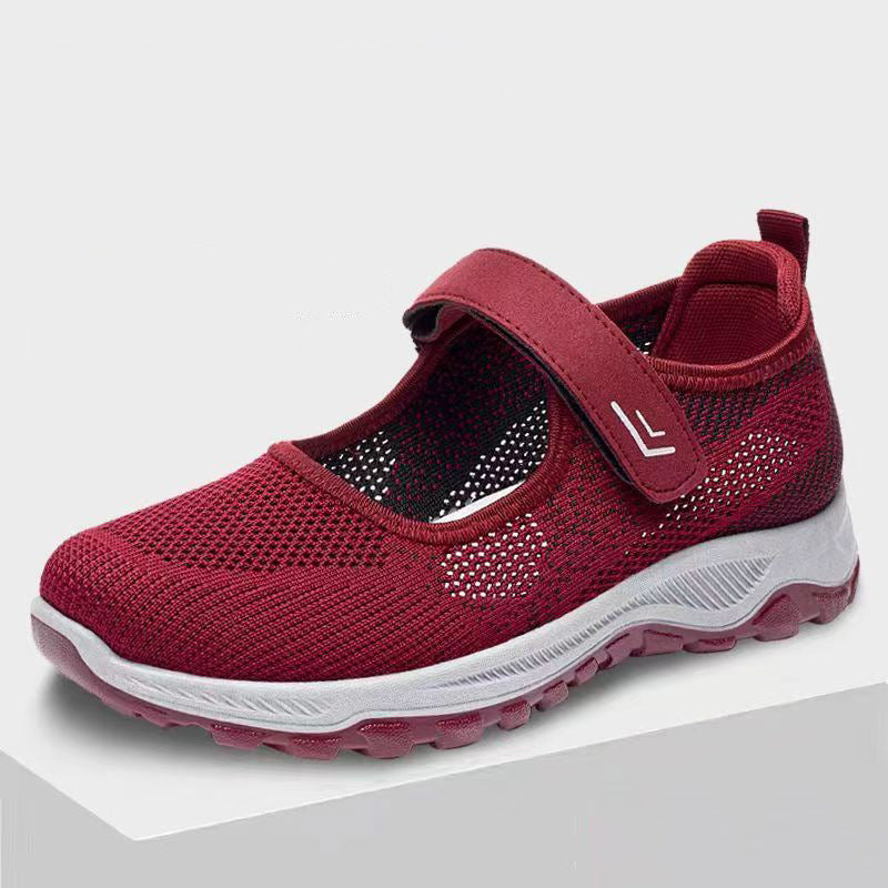 Femme åndbare Mary Jane Sneakers Stilla