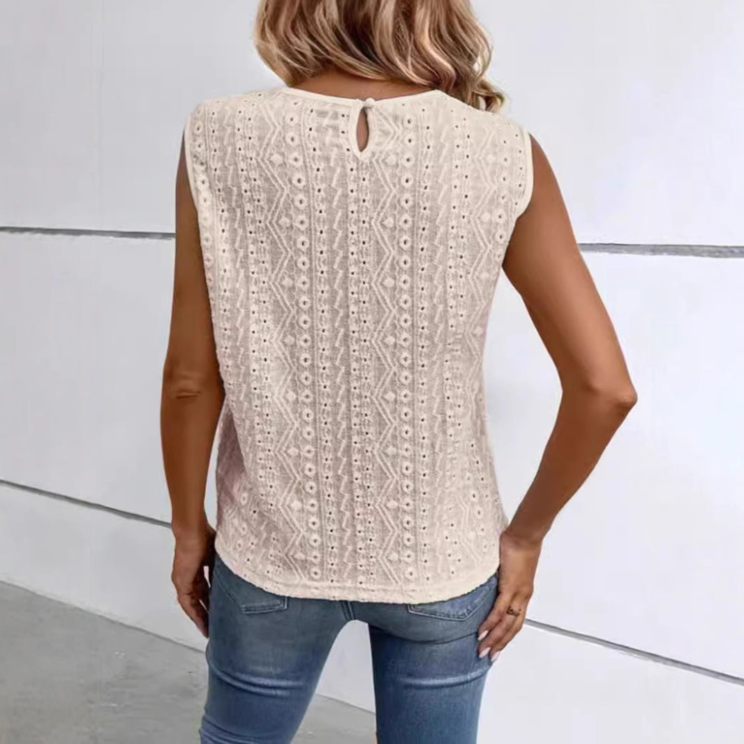 Dame Spids-Forbundet Boho Top Stilla