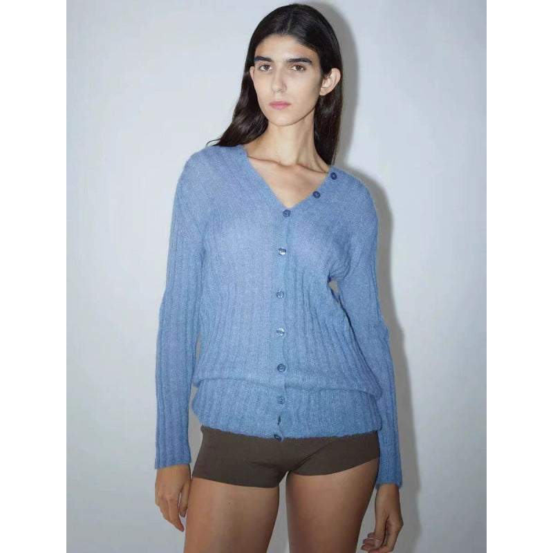 Dame elegant over størrelse cardigan sweater Stilla